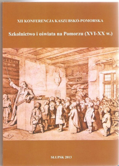Okładka książki wydanej po XII Konferencji Słowińskiej